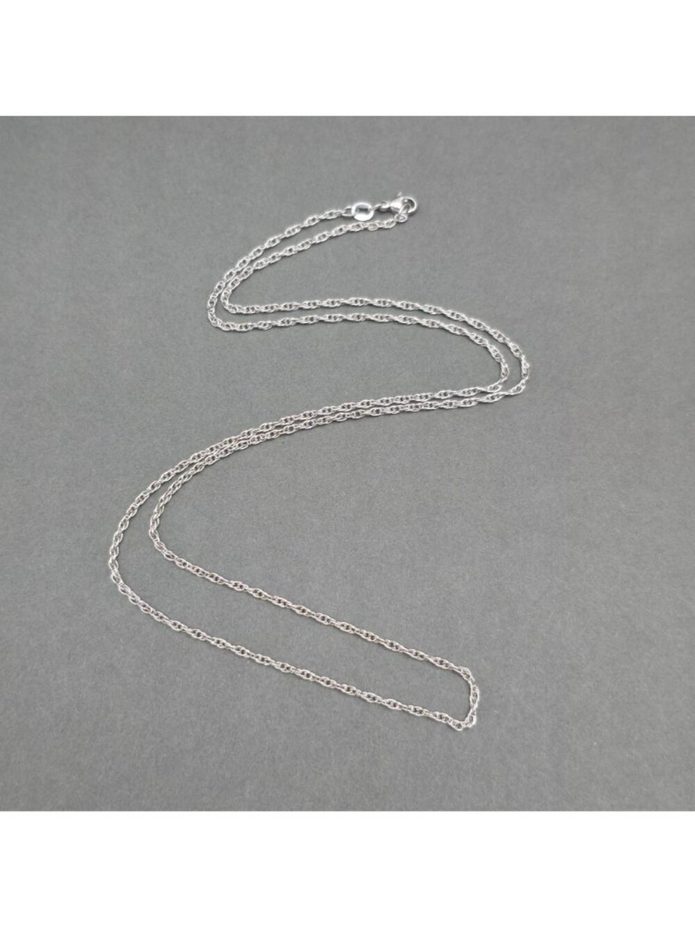 James Avery Sterling Silver Medium Rope Necklace 24" Retired 2mm Chain - Picture 4 of 9